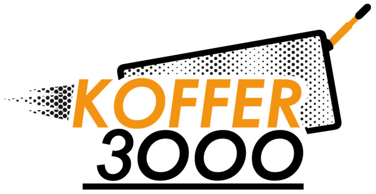 Das Logo für Online-Shop Koffer3000