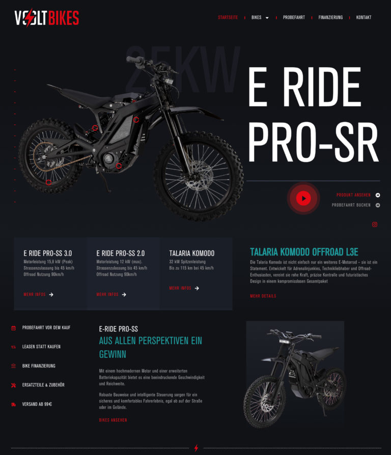 VoltBikes Germany – Homepage